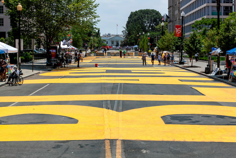 Vote for Pennsylvania Avenue Black Lives Matter Street