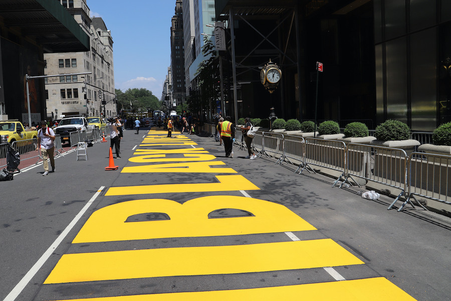 Vote for Trump Tower Black Lives Matter